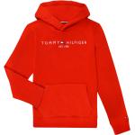 Dětské mikiny Tommy Hilfiger Essentials v červené barvě ve velikosti 5 let 