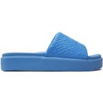 Dámské Pantofle na platformě Tommy Hilfiger Pool v modré barvě ve velikosti 39 ve slevě 