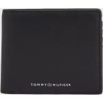 Pánské Luxusní peněženky Tommy Hilfiger v černé barvě v moderním stylu z kůže 