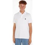 Pánská  Trička s límečkem Tommy Hilfiger v bílé barvě z bavlny ve velikosti 3 XL plus size 