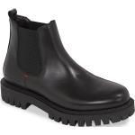 Pánské Kožené kotníkové boty Tommy Hilfiger v černé barvě ze syntetiky ve velikosti 41 