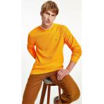 Pánské Svetry Tommy Hilfiger v žluté barvě z bavlny ve velikosti XXL plus size 