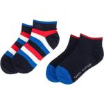 Dámské Kotníkové ponožky Tommy Hilfiger v tmavě modré barvě s pruhovaným vzorem ve velikosti 42 