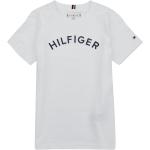 Dětská trička s krátkým rukávem Tommy Hilfiger v bílé barvě ve velikosti 5 let 