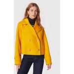 Dámské Zimní kabáty Tommy Hilfiger v žluté barvě ze syntetiky 