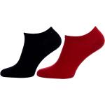 Dámské Kotníkové ponožky Tommy Hilfiger v tmavě červené barvě z bavlny ve velikosti 38 ve slevě 