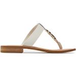 Dámské Kožené sandály Tommy Hilfiger Elevated v bílé barvě z kůže ve velikosti 38 na léto 