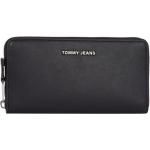 Pánské Luxusní peněženky Tommy Hilfiger v černé barvě z polyuretanu veganské 