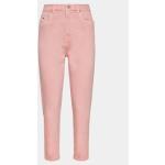 Dámské Boyfriend jeans Tommy Hilfiger v růžové barvě mom ve slevě 