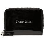 Dámské Kožené peněženky Tommy Hilfiger v černé barvě z koženky veganské 