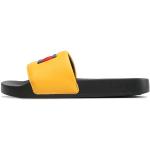 Dámské Kožené pantofle Tommy Hilfiger Pool v žluté barvě z koženky ve velikosti 37 veganské 