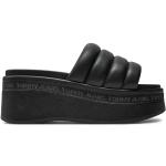 Dámské Pantofle na klínku Tommy Hilfiger v černé barvě ve velikosti 40 