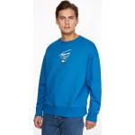 Pánská  Jarní a podzimní móda Tommy Hilfiger Essentials v modré barvě v moderním stylu z džínoviny ve velikosti XXL plus size 