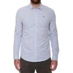 Pánské Slim fit košile Tommy Hilfiger s pruhovaným vzorem z bavlny ve velikosti L 
