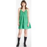 Dámské Šaty na ramínka Tommy Hilfiger Poplin v zelené barvě z popelínu ve velikosti XS 
