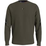 Tommy Sport Tape Crew Sweater Army Green S