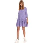 Dámské Denní šaty Top Secret ve fialové barvě z viskózy ve velikosti 9 XL ve slevě 