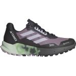 Dámské Krosové běžecké boty adidas Terrex Agravic Flow ve fialové barvě Gore-texové ve velikosti 42 ve slevě 