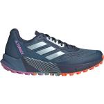 Dámské Krosové běžecké boty adidas Terrex Agravic Flow v modré barvě Gore-texové ve velikosti 42,5 ve slevě 