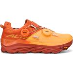 Pánské Krosové běžecké boty Altra v oranžové barvě ve velikosti 44 se zapínáním Boa ve slevě 