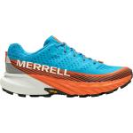 Pánské Krosové běžecké boty Merrell v modré barvě ze síťoviny ve velikosti 41,5 prodyšné 
