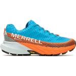 Pánské Krosové běžecké boty Merrell v modré barvě Gore-texové ve velikosti 43,5 