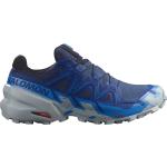 Pánské Krosové běžecké boty Salomon Speedcross v modré barvě Gore-texové ve slevě 