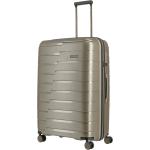 Plastové kufry Travelite v béžové barvě v elegantním stylu o objemu 105 l 