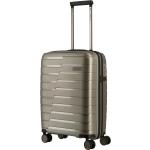 Plastové kufry Travelite v béžové barvě v elegantním stylu o objemu 37 l 