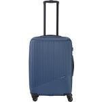 Pánské Abs kufry Travelite v modré barvě v moderním stylu o objemu 65 l 