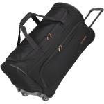 Textilní kufry Travelite Basics v černé barvě o objemu 89 l 