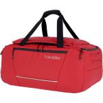 Pánské Sportovní tašky přes rameno Travelite Basics Nepromokavé v červené barvě z polyuretanu s reflexními prvky o objemu 51 l 