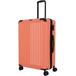 Dámské Abs kufry Travelite v oranžové barvě v moderním stylu o objemu 100 l 