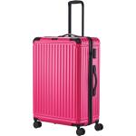 Dámské Abs kufry Travelite v růžové barvě v moderním stylu 