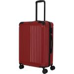 Dámské Abs kufry Travelite v bordeaux červené v moderním stylu o objemu 65 l ve slevě 