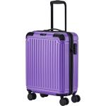 Dámské Abs kufry Travelite v lila barvě v moderním stylu 