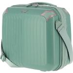 Dámské Kosmetické kufry Travelite v zelené barvě o objemu 20 l 