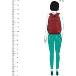 Pánské Studentské batohy Travelite Kick Off v červené barvě pro věk pro středoškoláky a teenagery ve slevě 