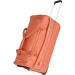 Textilní kufry Travelite v měděné barvě v elegantním stylu o objemu 71 l 