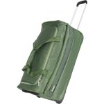 Textilní kufry Travelite v zelené barvě v elegantním stylu o objemu 71 l 
