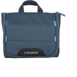 Textilní kufry Travelite v modré barvě o objemu 5 l 