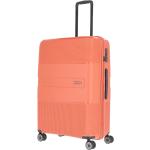 Pánské Plastové kufry Travelite v oranžové barvě ve slevě 
