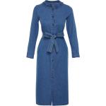 Dámské Maxi šaty Trendyol v modré barvě z bavlny ve velikosti L ve slevě 
