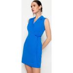 Dámské Mini šaty Trendyol ve světle modré barvě ve velikosti 9 XL ve slevě 