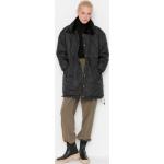 Dámské Zimní kabáty Trendyol v černé barvě z polyesteru ve velikosti S podšité ve slevě 