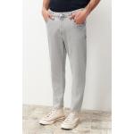 Pánské Boyfriend jeans Trendyol v šedé barvě z bavlny ve velikosti L ve slevě 