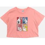 Dámská  Trička s potiskem Trendyol v růžové barvě s motivem Looney Tunes Bugs Bunny 
