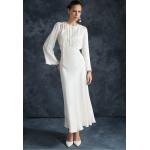 Dámské Šaty do společnosti Trendyol v bílé barvě ze saténu ve velikosti XL ve slevě na svatbu 