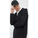 Designer Rozepínací mikiny s kapucí Calvin Klein PERFORMANCE v černé barvě ve velikosti L ve slevě 