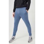 Designer Fitness kalhoty Calvin Klein PERFORMANCE Prodyšné v modré barvě ve velikosti XXL plus size 